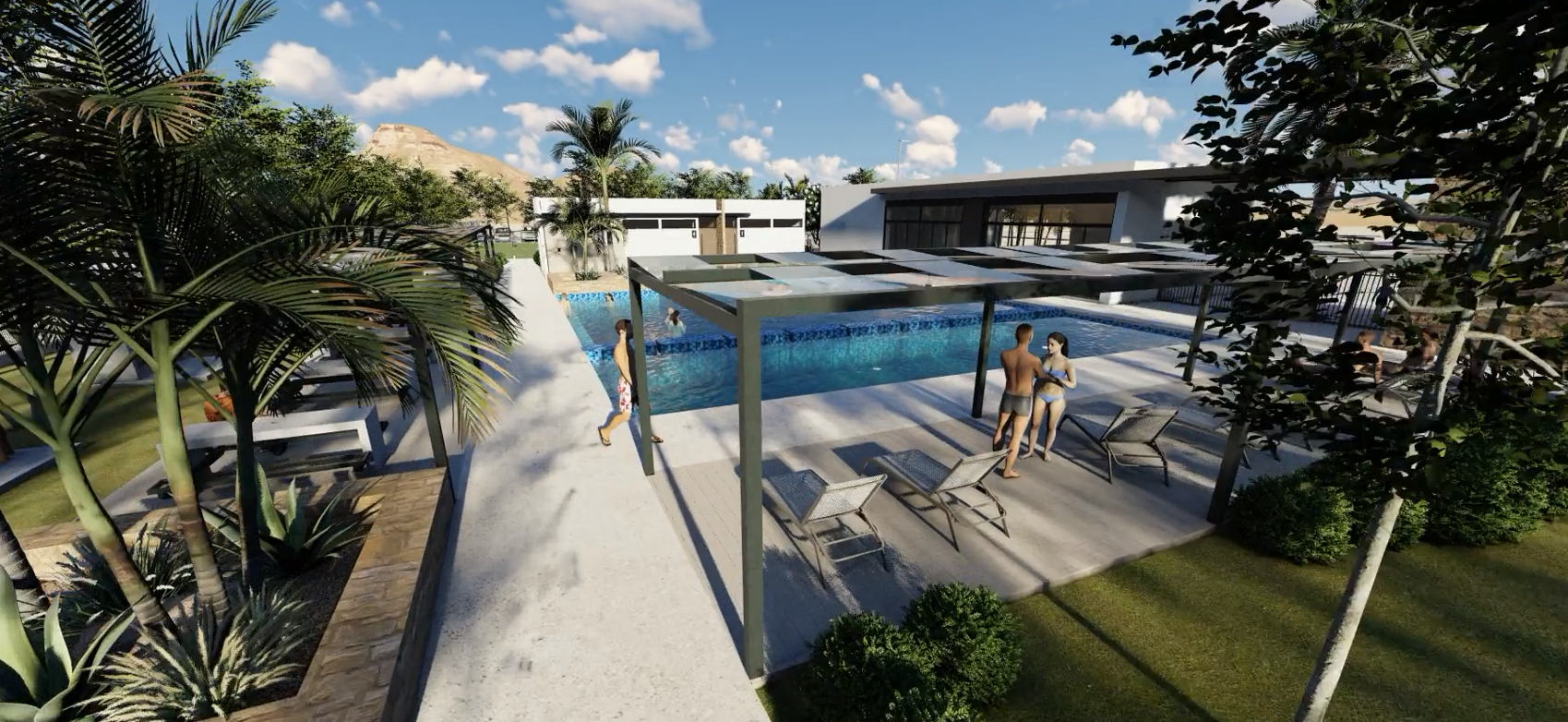 Panorámica del desarrollo